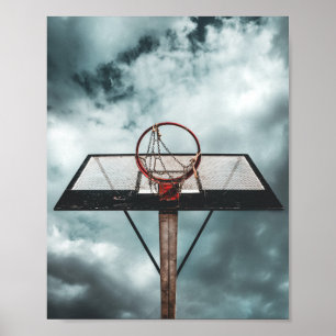 Póster Regalo de baloncesto de bonito