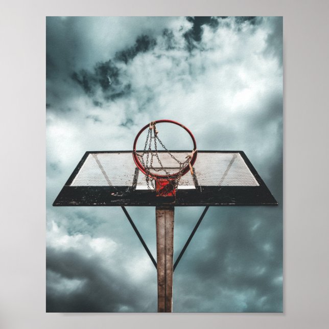 Póster Regalo de baloncesto de bonito (Frente)