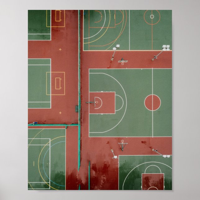 Póster Regalo de baloncesto de Guay (Frente)
