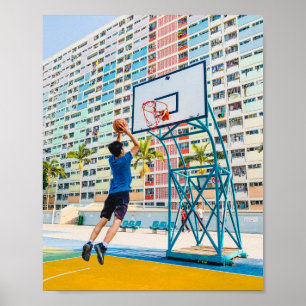 Póster Regalo de baloncesto de Guay