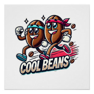 Póster Regalo de café para los amantes del té, té para ca