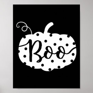 Póster Regalo de calabaza más lindo de Halloween para muj