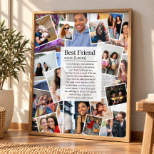Regalo de collage de fotos para la definición de m