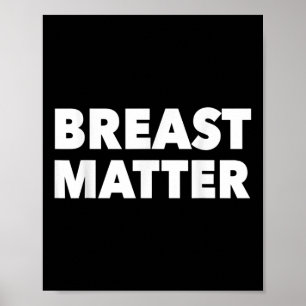 Póster Regalo de conciencia de los senos
