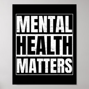 Póster Regalo De Concienciación Sobre La Salud Mental Par