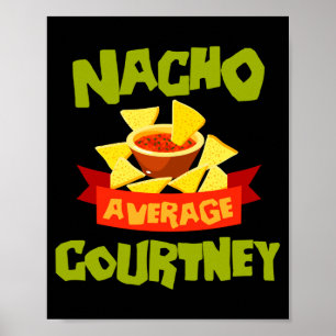 Póster Regalo de cumpleaños divertido con nombre Nacho pr