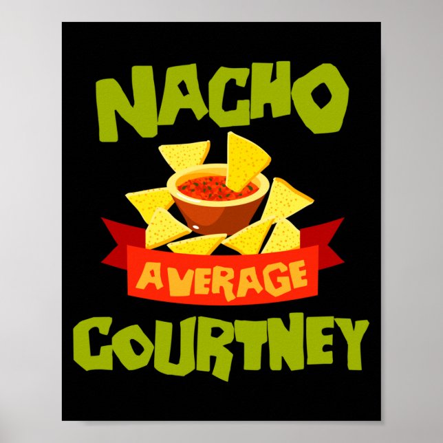 Póster Regalo de cumpleaños divertido con nombre Nacho pr (Frente)