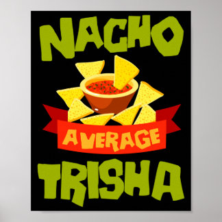 Póster Regalo de cumpleaños divertido nombre nacho promed