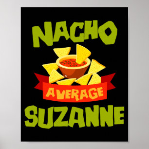 Póster regalo de cumpleaños divertido nombre nacho promed