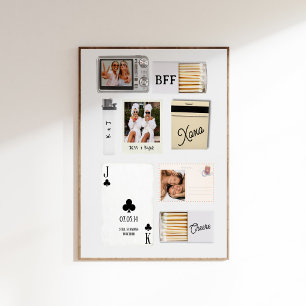 Póster Regalo de cumpleaños personalizado para Bestie