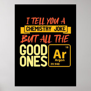 Póster Regalo de cumpleaños Te Digo Química