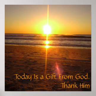 Póster Regalo de Dios
