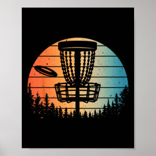 Póster Regalo de Disc Golf Objetos y Accesorios para Disc