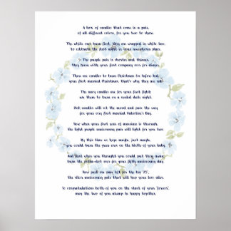 Póster Regalo de ducha de novia - Inserción de caja de ve