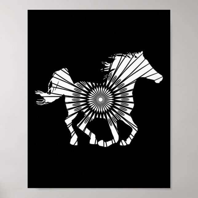 Póster Regalo de Endurance Pony (Frente)