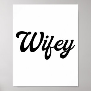 Póster Regalo de esposa conjunto de camiseta para parejas