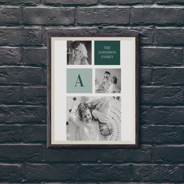 Póster Regalo de foto de conjunto de nombres familiares p (Subido por el creador)
