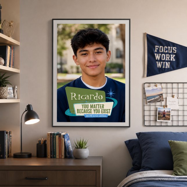 Póster Regalo de Foto Personalizado 'Tú Importas' (Subido por el creador)
