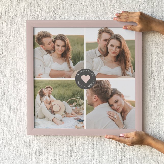 Póster Regalo de fotografía familiar personalizada de Col (Subido por el creador)