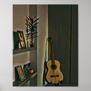 Póster Regalo de guitarrista de Guay