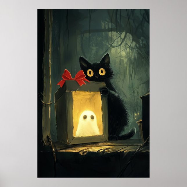 Póster Regalo de Halloween (Frente)