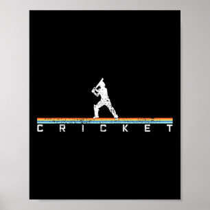 Póster Regalo de jugador de cricket Tsman 