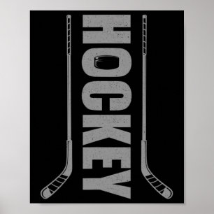 Póster Regalo de jugador de hockey sobre hielo 11