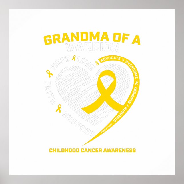 Póster Regalo de la nieta nieta nieta (Frente)