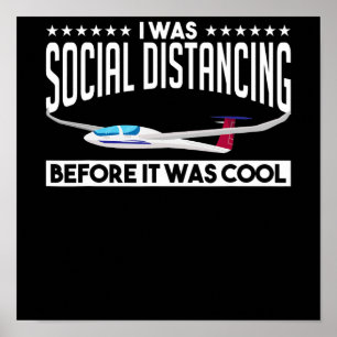 Póster Regalo de los amantes del piloto piloto de planead