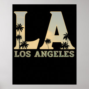 Póster Regalo de Los Angeles LA California