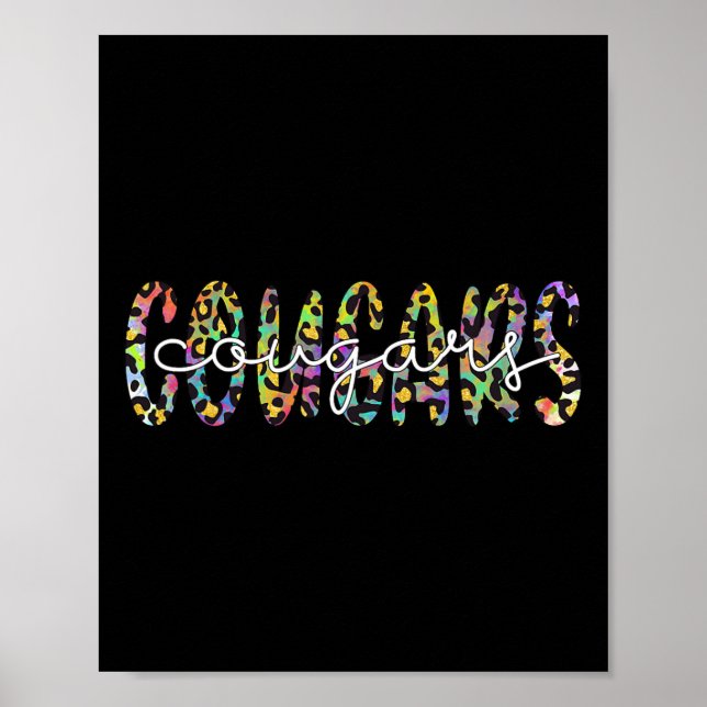 Póster Regalo de mascota del equipo de aficionados al dep (Frente)