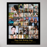 Regalo de mosaico de fotos personalizadas collage 