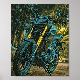 Póster Regalo de motocicleta