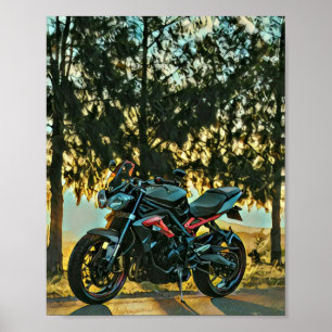 Póster Regalo de motocicletas