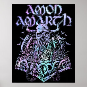 Póster Regalo De Música Amon Amarth Para Hombres Mujeres