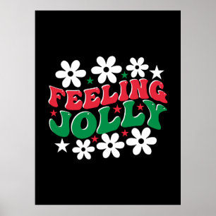 Póster Regalo de Navidad Sensación de alegría