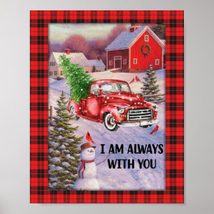 Póster Regalo de navidades Siempre Estoy Contigo