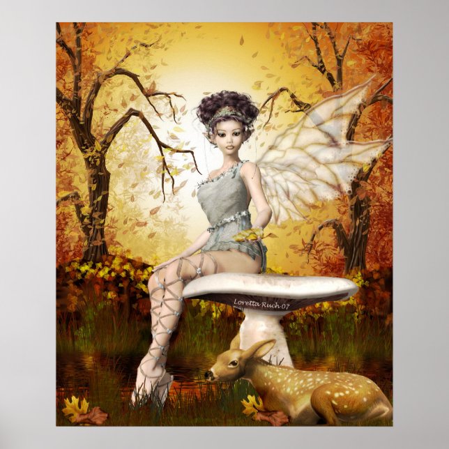 Póster Regalo de otoño (Frente)