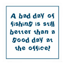 Regalo de pescador con cotización de pesca