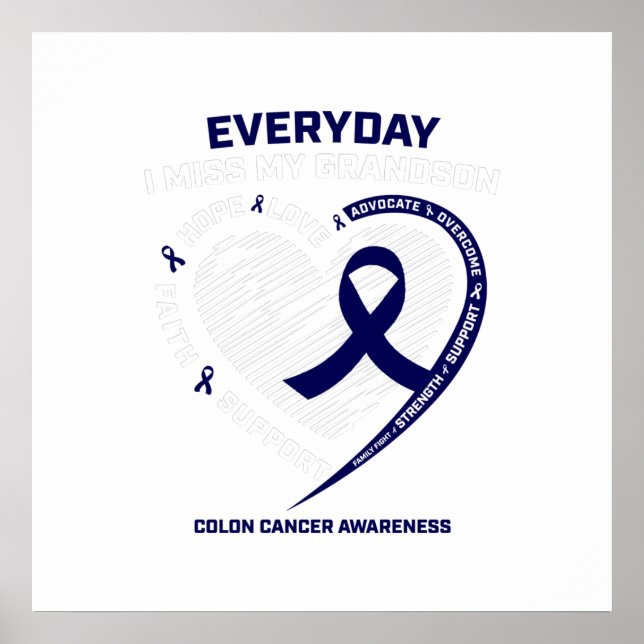 Póster Regalo de recuerdo amoroso nieto mujeres hombres n (Frente)