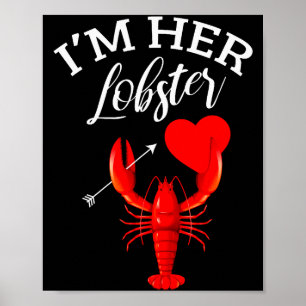 Póster Regalo de San Valentín a juego para pareja Im Her 