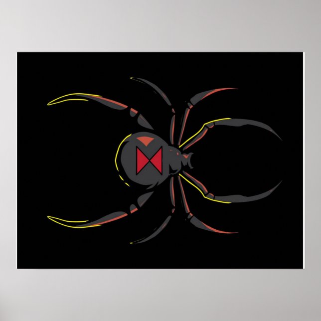 Póster Regalo de Spider para viudas negras | Amantes arañ (Frente)