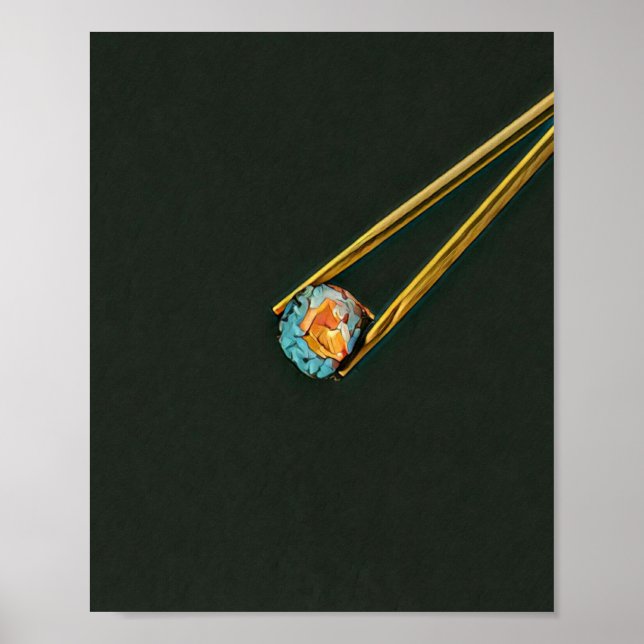 Póster Regalo de sushi de Guay (Frente)
