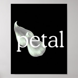 Póster Regalo de título divertido y gracioso Petal Eterna