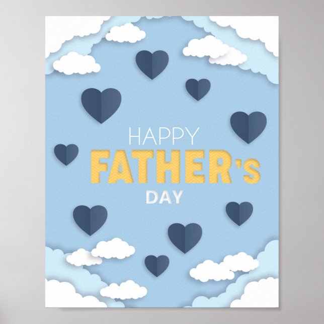Póster Regalo del Día del Padre (Frente)