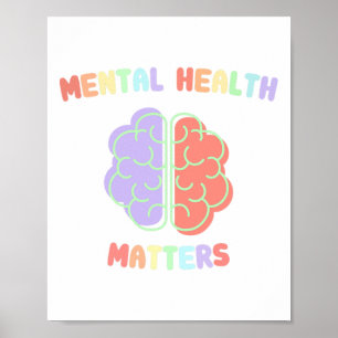 Póster Regalo del Mes de Concientización sobre Problemas