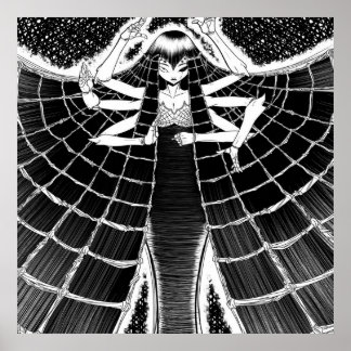 Póster Regalo del propietario de la araña | Gráfica de ar