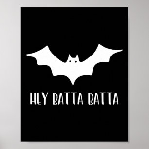 Póster Regalo divertido de entrenador de Halloween con un