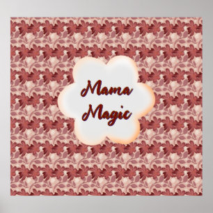 Póster Regalo floral personalizado y hecho a medida para
