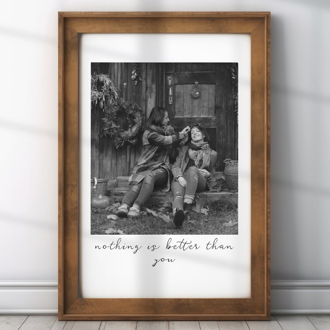 Póster Regalo fotográfico personalizado para mamá con not (Subido por el creador)